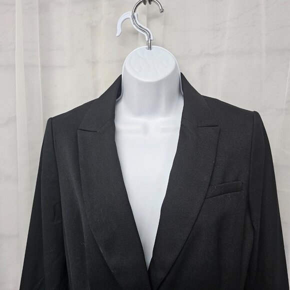 NWT Banana Republic Black Blazer Collegiate Academia Office Preppy 8 - Picture 2 of 15